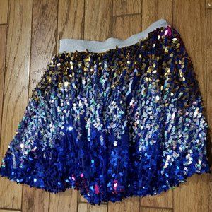Kids Arts Girl Sparkle Cheerleader Skirt